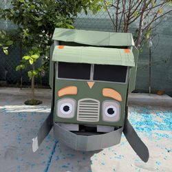 Trash Truck Cardboard 