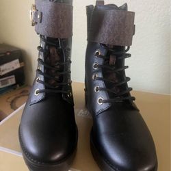 Woman Combat Black Boots