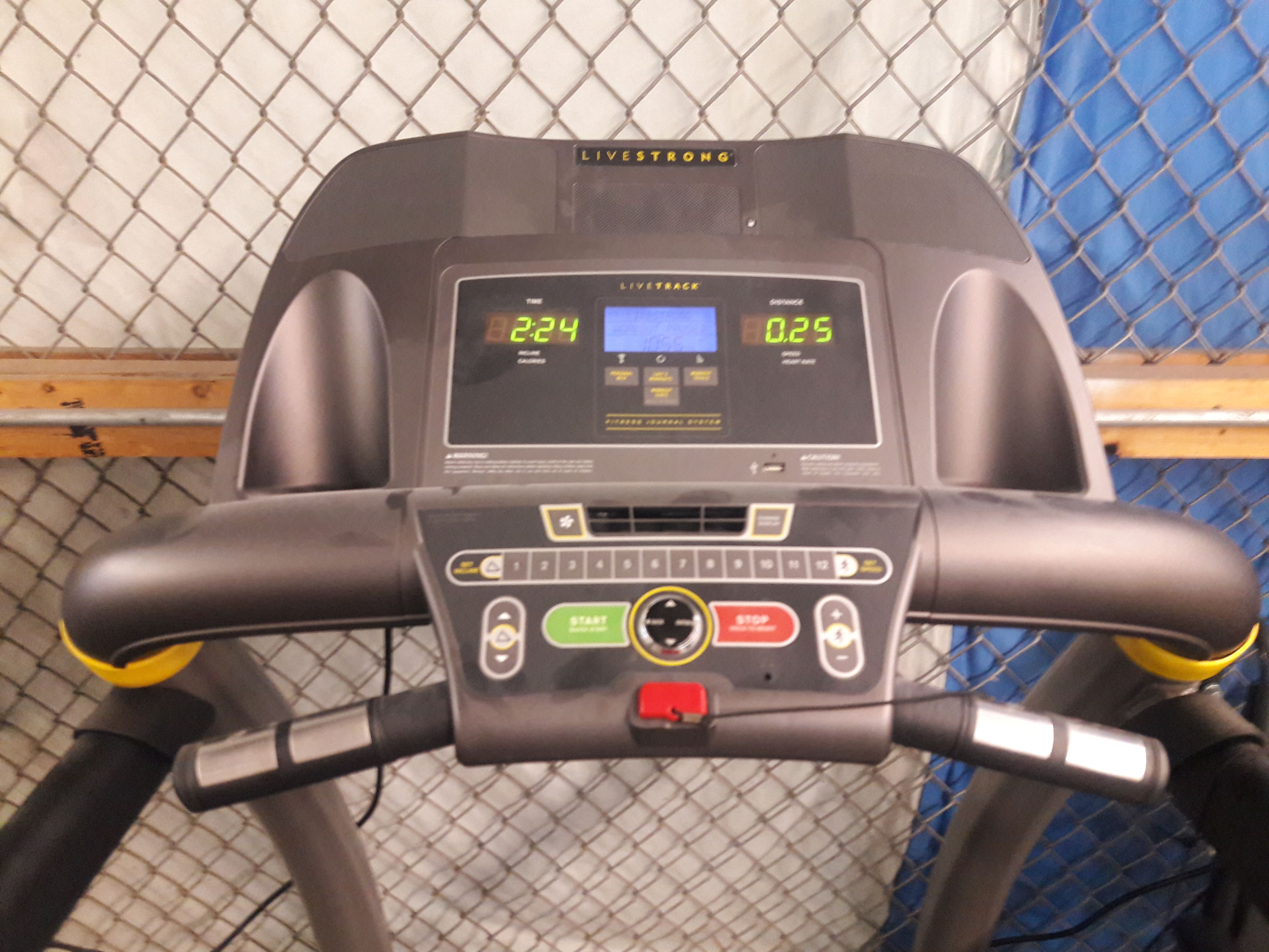 Treadmill ( Livestrong Ls 10.0t ) $300