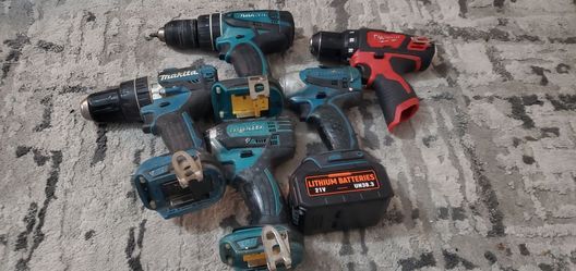 Makita Milwaukee tools