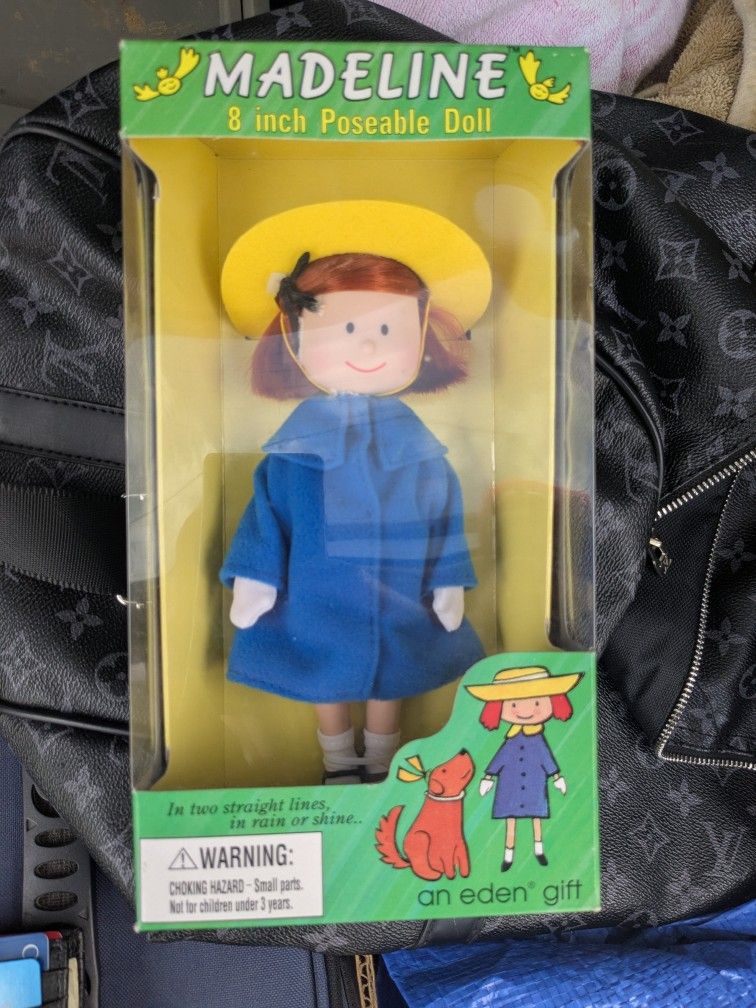 Madeline 8 Inch Poseable Doll 1996 Eden Seald