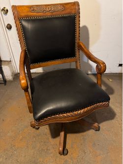 Vintage Leather Office Chair