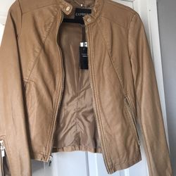 *NEW EXPRESS Faux Leather Jacket