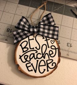 Wooden Sliced Ornaments