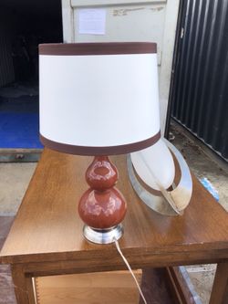 2 Table lamps