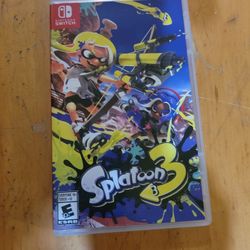 Splatoon 3 Nintendo Switch Game