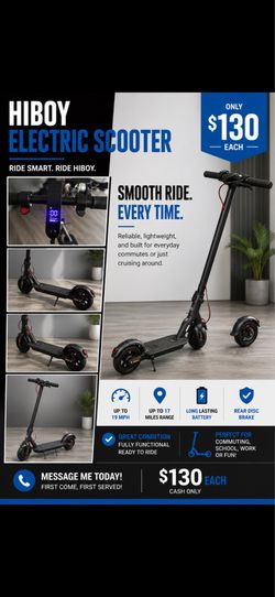 Electric scooter