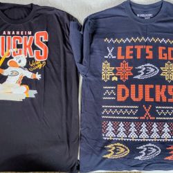 Anaheim Ducks T-shirts XL