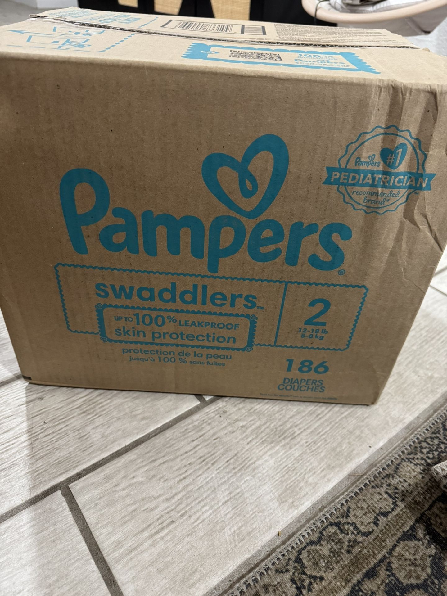 Pampers Size 2 Diapers