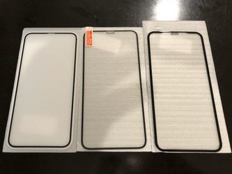 Full front screen protectors for iPhone X/ XR/ X Max