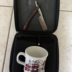 Sweeney Todd Shaving Kit Mug and Razor