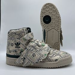 adidas Forum Wings 1.0 Jeremy Scott Money MENS 10.5 Deadstock