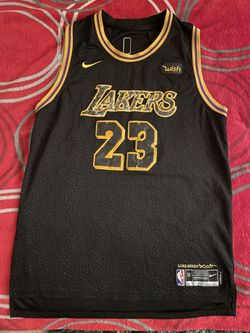 Nike Authentic Lebron James Lakers Jersey Size XL Kobe Tribute