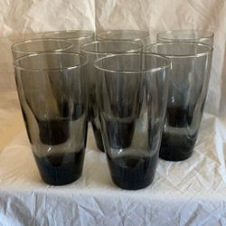 Glasses New 8 Pieces Heavy 6 Inch