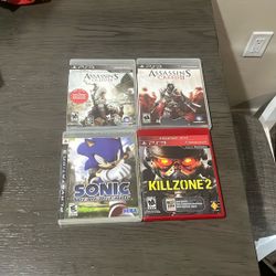 4 PS3 Game Lot 
