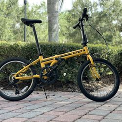 Zizzo Ferro Folding Bike Like New Zizzo Euromini Bike