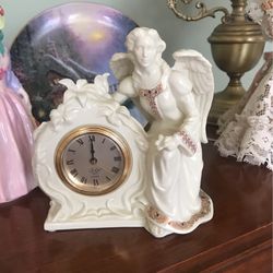 Angel Clock Porcelain 