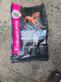 Eukanuba Healty Active Lives Adult 1+ 30lbs $25