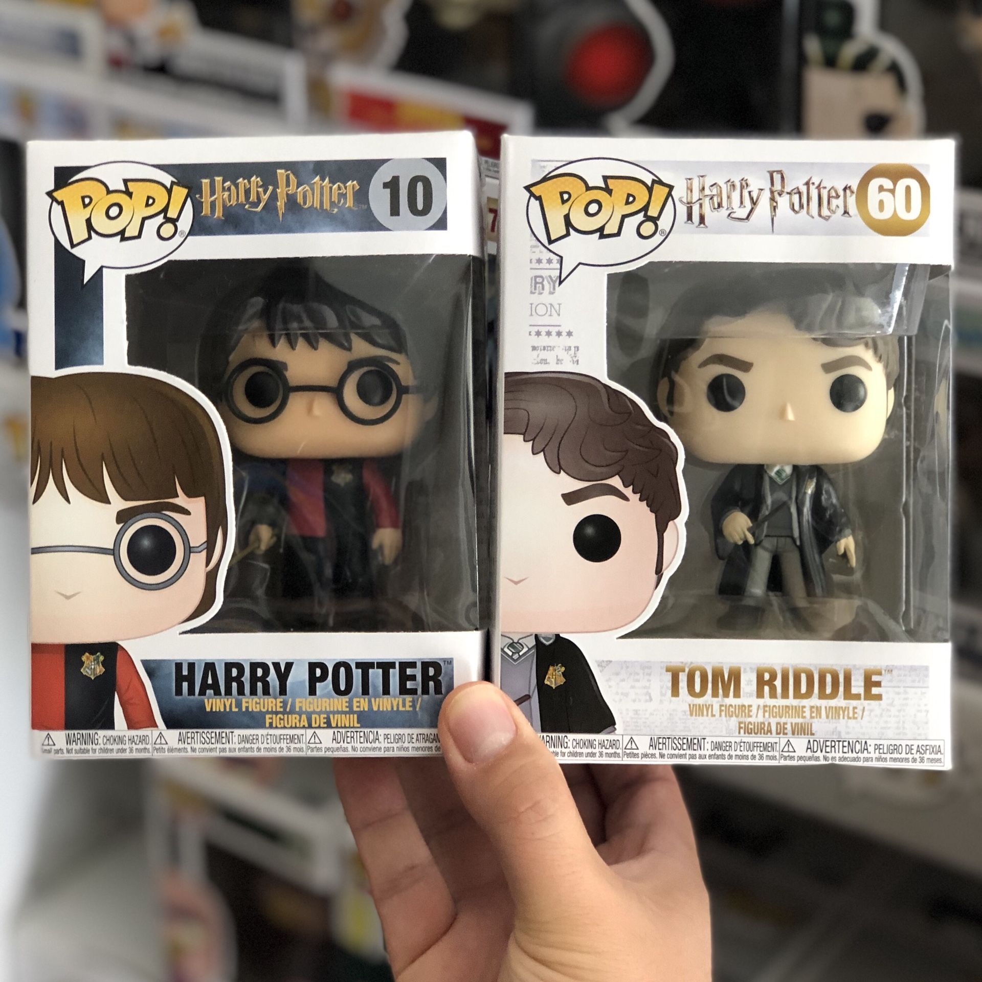 Funko Pop - HARRY TRI-WIZARD + TOM RIDDLE - Harry Potter