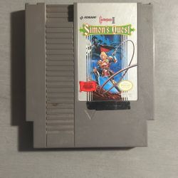 Castlevania Simons Quest Nintendo NES 