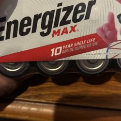 Energizer Max D Batteries-New