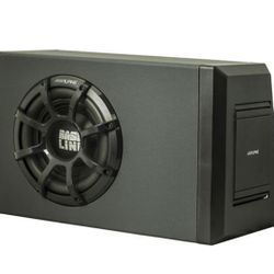 ALPINE PWA-S10V 10" VENTED POWERED BUILT-IN AMP