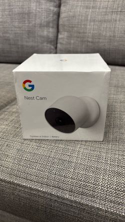 Nest Cam (Battery) - Indoor and Outdoor Wireless Smart Home Security Camera