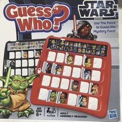 Hasbro Guess Who? Star Wars Edition board game 