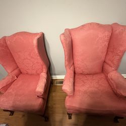 2 Antique Wingback Chairs - $30 each or 2 for $50