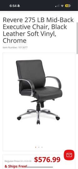 Highmark Revere Mid-Back Executive Office Chair