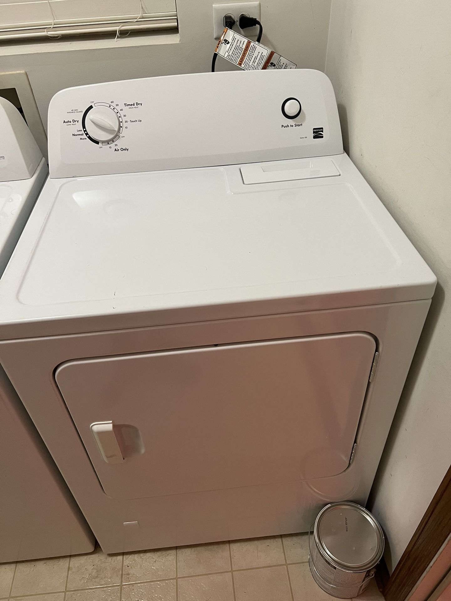 Kenmore 100 Series Washer & Dryer