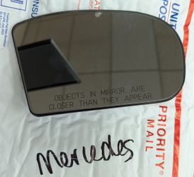 2001 - 07 Mercedes C or E-Class Right Side View Mirror OEM.