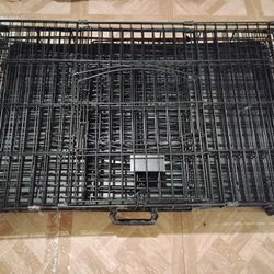 LARGE 3- TIER DURABLE BOX CRATE KENNEL 