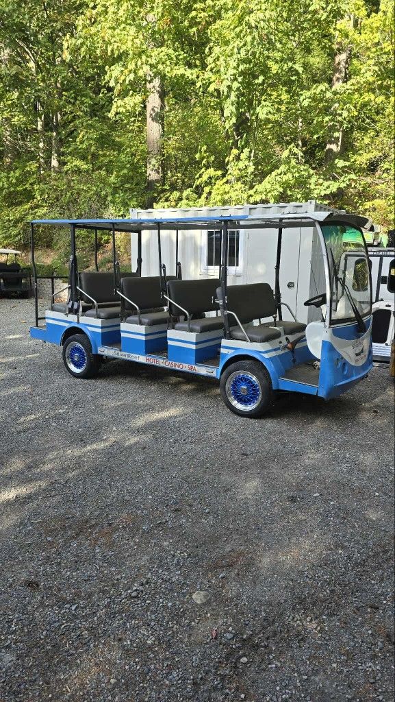 Star 14 Passenger Shuttle Bus Golf Cart Lithium Batteries