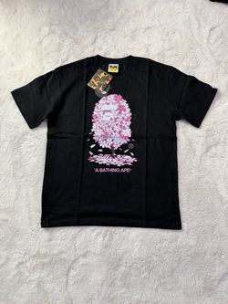 Bape Sakura Black Graphic Tee
