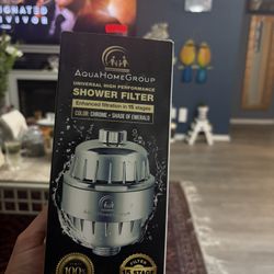 AquaHomeGroup 15-Stage Shower Filter – NEW in Box