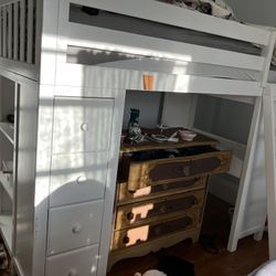 Twin Loft Bed Frame