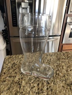 Christmas stocking glass decor