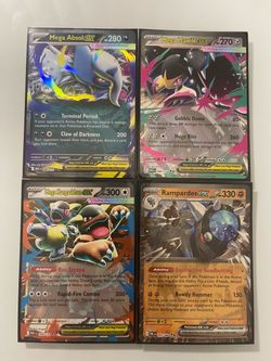 EX cards from Multiple ME Pokemon Sets