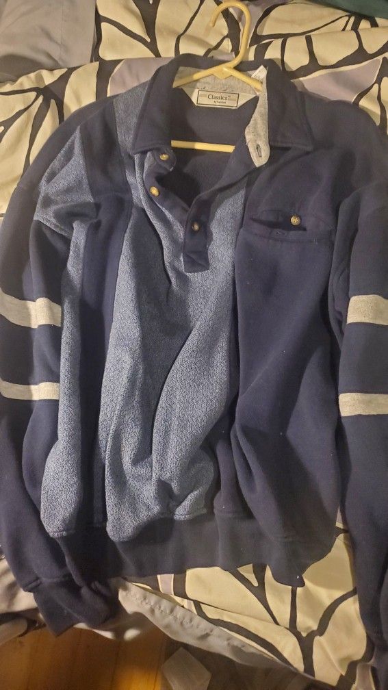 Men's 2XL Thick Shirt Jackets - Will seperate