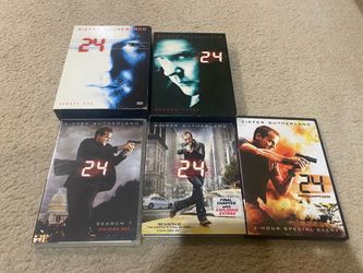 24 Season 1,3 ,7,8 Redemption DVD