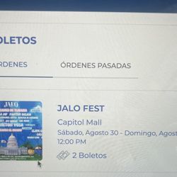 Jalo Fest Saturday VIP Tickets