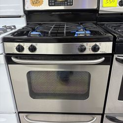 GE gas stove stainless steel