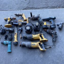 Tools DeWalt Black And Decker Drills Ect…