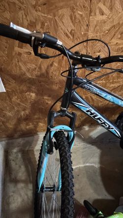 a Huffy 26" Trail Runner Mountain Bike