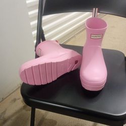 Pink 'Hunter ' Rain Boots