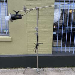 C-Stand and Studio Light