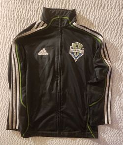 Seattle Sounders FC Youth Large Adidas Jacket