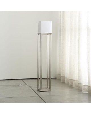 Crate & Barrel - Aerin Brushed Nickel Floor Lamp