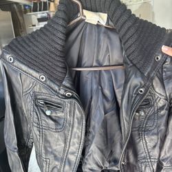 Micheal Kors Leather Jacket 